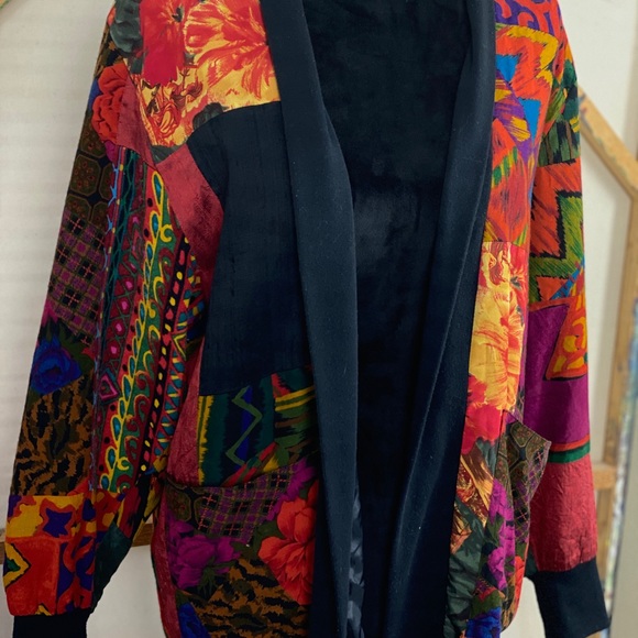 Multicolor patchwork jacket - Picture 3 of 4